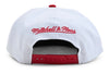 Men's Mitchell & Ness White/Red NBA Chicago Bulls 50th Anniversary Snapback - OSFA