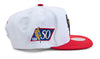 Men's Mitchell & Ness White/Red NBA Chicago Bulls 50th Anniversary Snapback - OSFA