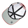 Men's Mitchell & Ness White/Red NBA Chicago Bulls 50th Anniversary Snapback - OSFA