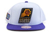 Men's Mitchell & Ness White/Purple NBA Phoenix Suns 50th Anniversary Snapback - OSFA