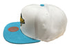 Men's Mitchell & Ness White/Teal NBA Detroit Pistons 50th Anniversary HWC Snapback - OSFA