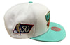 Men's Mitchell & Ness White/Teal NBA Vancouver Grizzlies 50th Anniversary HWC Snapback - OSFA