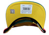 Men's Mitchell & Ness Yellow/Green NBA Seattle Supersonics On The Block HWC Snapback - OSFA