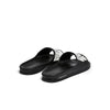 Men's Lacoste Croco 2.0 Synthetic Slides Black/White (7-41CMA0010 312)