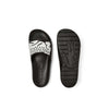 Men's Lacoste Croco 2.0 Synthetic Slides Black/White (7-41CMA0010 312)