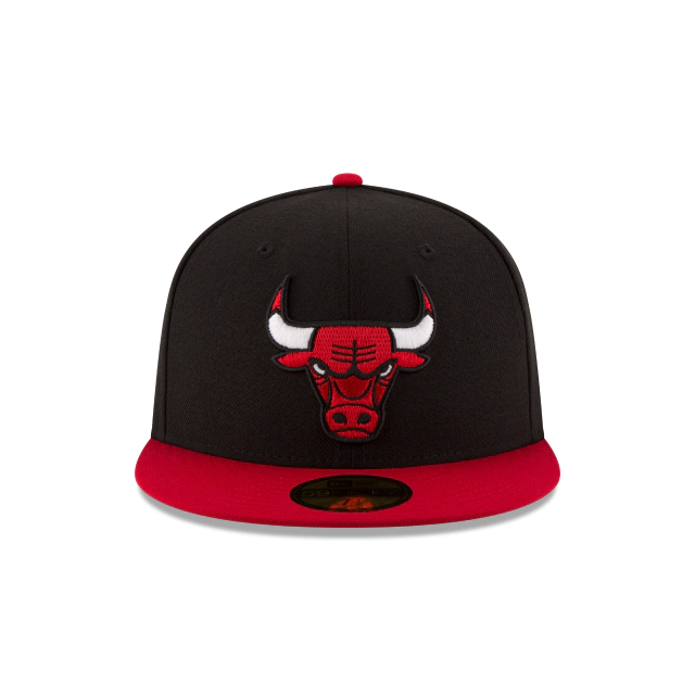 New Era 59Fifty Black/Red NBA Chicago Bulls Alternate 2Tone Fitted (70343698)