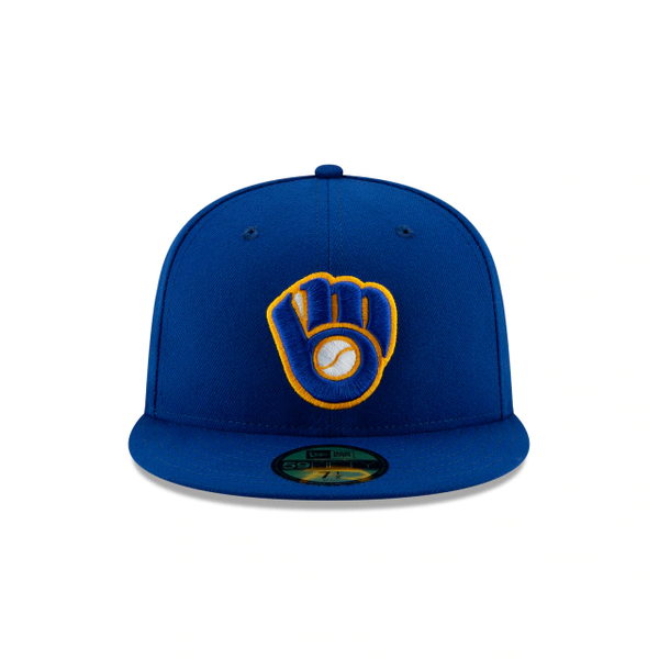 New Era 59Fifty MLB Milwaukee Brewers On Field Game Fitted (70482535)