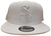 Men's New Era 9Fifty White/White Chicago White Sox MLB Custom Snapback (70492267) - OSFA