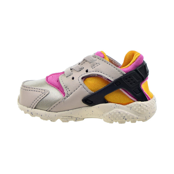 Toddler's Nike Huarache Run Light Bone/Lethal Pink (704950 043)