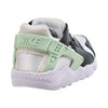 Toddler's Nike Huarache Run White/Mint Foam-Off Noir (704950 116)