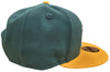 Men's New Era 9Fifty Oakland Athletics Green/Gold/White MLB Custom Snapback (70604001) - OSFA
