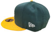 Men's New Era 9Fifty Oakland Athletics Green/Gold/White MLB Custom Snapback (70604001) - OSFA