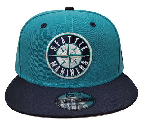 New Era 9Fifty MLB Seattle Mariners Green/Navy Cooperstown Snapback (70633300) - OSFA