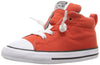 Toddler's Converse CTAS Mid Signal Red/Cadet Grey