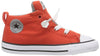 Toddler's Converse CTAS Mid Signal Red/Cadet Grey