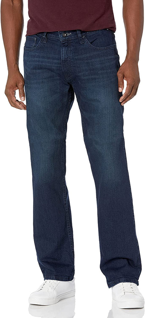 Nautica 5 Pocket Relaxed Fit Stretch Jean Pure Deep Bay Wash