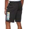 Men's Puma Black Summer Court Graphic Shorts