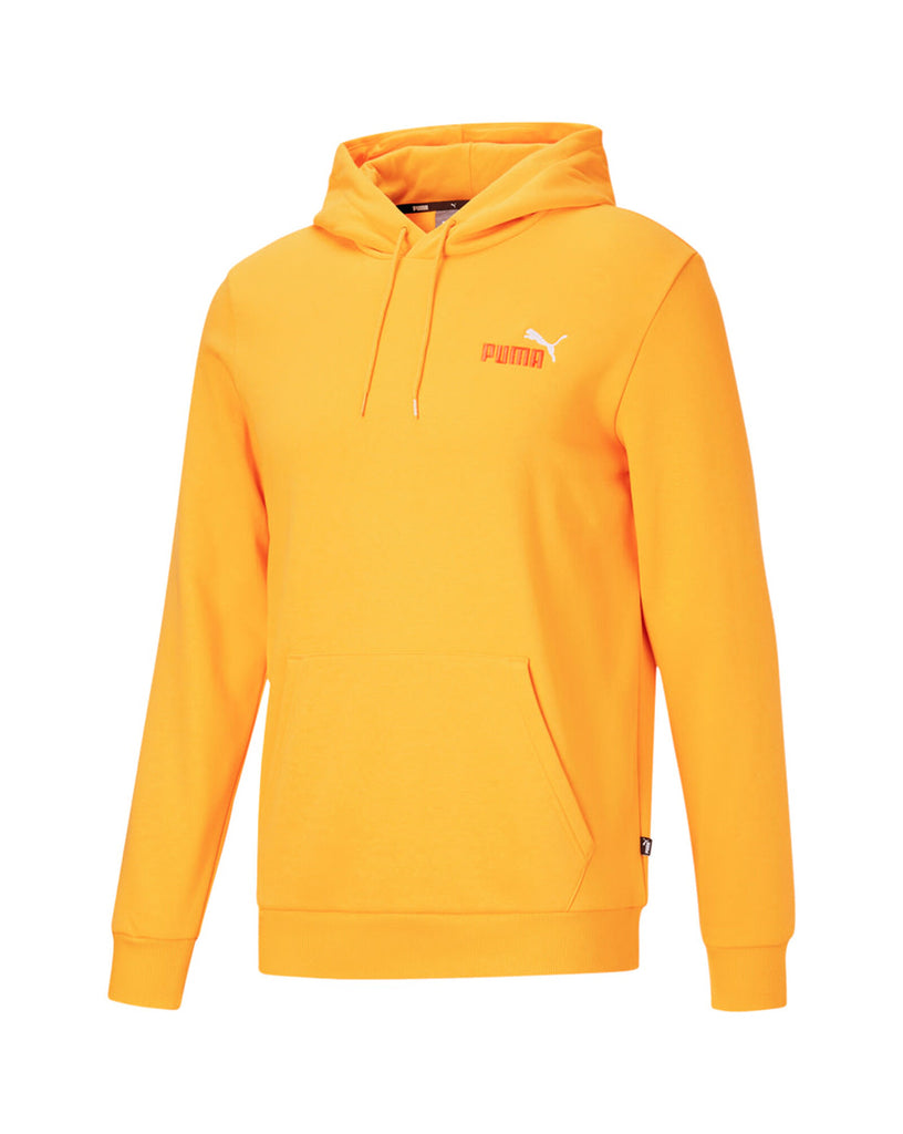 Men's Puma Tangerine ESS+ Embroidery Logo Hoodie