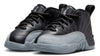 Toddler's Jordan 12 Retro Black/Wolf Grey-White (850000 010)