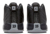 Toddler's Jordan 12 Retro Black/Wolf Grey-White (850000 010)