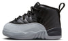 Toddler's Jordan 12 Retro Black/Wolf Grey-White (850000 010)