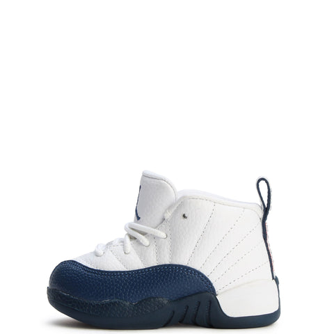 Toddler's Jordan 12 Retro White/French Blue (850000 114)