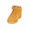 Little Kid's Nike Force 1 Mid LV8 Flax/Flax-Outdoor Green (859337 200)