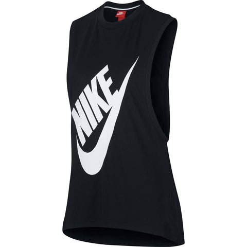 Women's Nike Black Vintage Tank Top