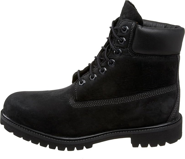 Men's Timberland 6 In Premium Boot Black Nubuck (92557)