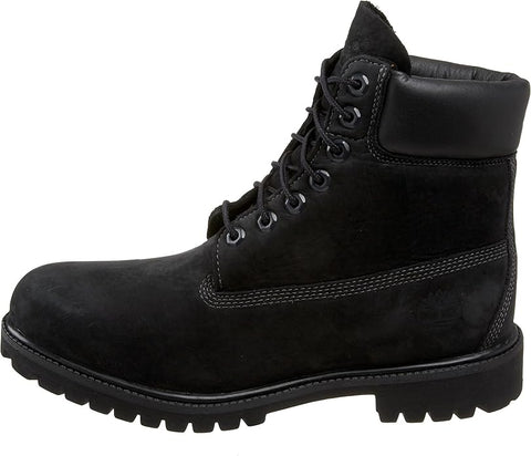 Men's Timberland 6 In Premium Boot Black Nubuck (92557)