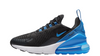 Big Kid's Nike Air Max 270 Anthracite/LT Photo Blue-Black (943345 034)