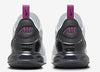 Big Kid's Nike Air Max 270 White/Hot Fuchsia-Anthracite (943345 120)