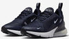 Big Kid's Nike Air Max 270 Obsidian/Cobalt Bliss-White (943345 407)