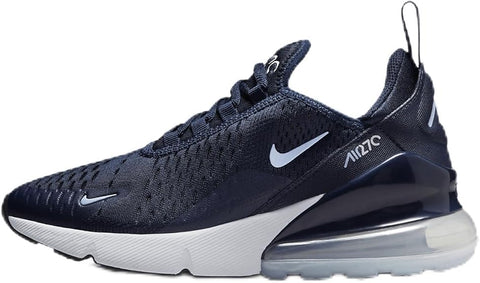 Big Kid's Nike Air Max 270 Obsidian/Cobalt Bliss-White (943345 407)