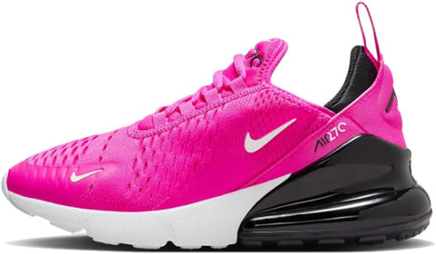 Big Kid's Nike Air Max 270 Laser Fuchsia/Summit White (943345 602)