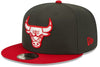 Men's New Era 9Fifty NBA Chicago Bulls Steel/Scarlet Snapback (60276764) - OSFM