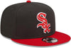 Men's New Era 9Fifty MLB Chicago White Sox Steel/Scarlet Snapback (60276774) - OSFM
