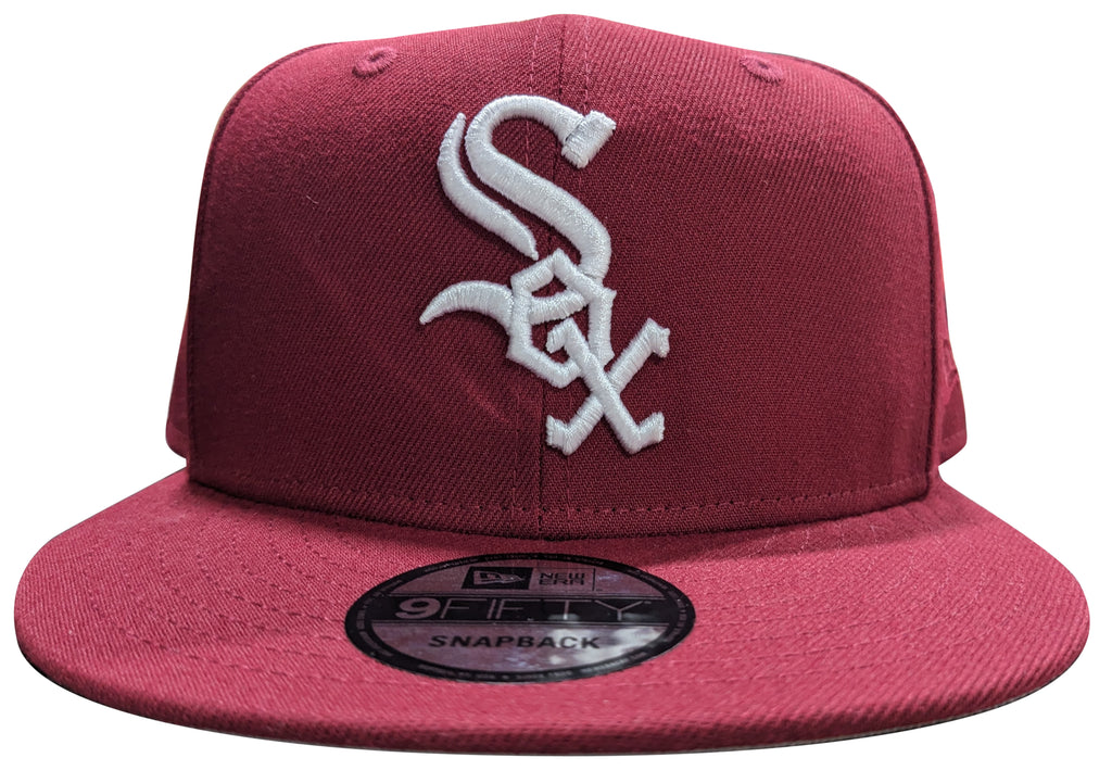 New Era 9Fifty Cardinal/White MLB Chicago White Sox Custom Snapback (70684856) - OSFM