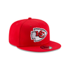 Men's New Era 9Fifty Red NFL Kansas City Chiefs Basic Snapback (11872990) - OSFM