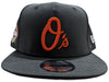Men's New Era 9Fifty MLB Baltimore Orioles Side Patch OTC Snapback (60188161) - OSFM