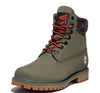 Timberland Heritage 6 In. WP Boot Dark Green Nubuck/Camo