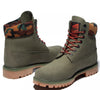 Timberland Heritage 6 In. WP Boot Dark Green Nubuck/Camo