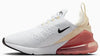 Women's Nike Air Max 270 White/Black-Pale Ivory-Muslin (AH6789 123)