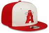 Men's New Era 9Fifty MLB Anaheim Angels Red/Cream City Connect Snapback (60231683) - OSFM