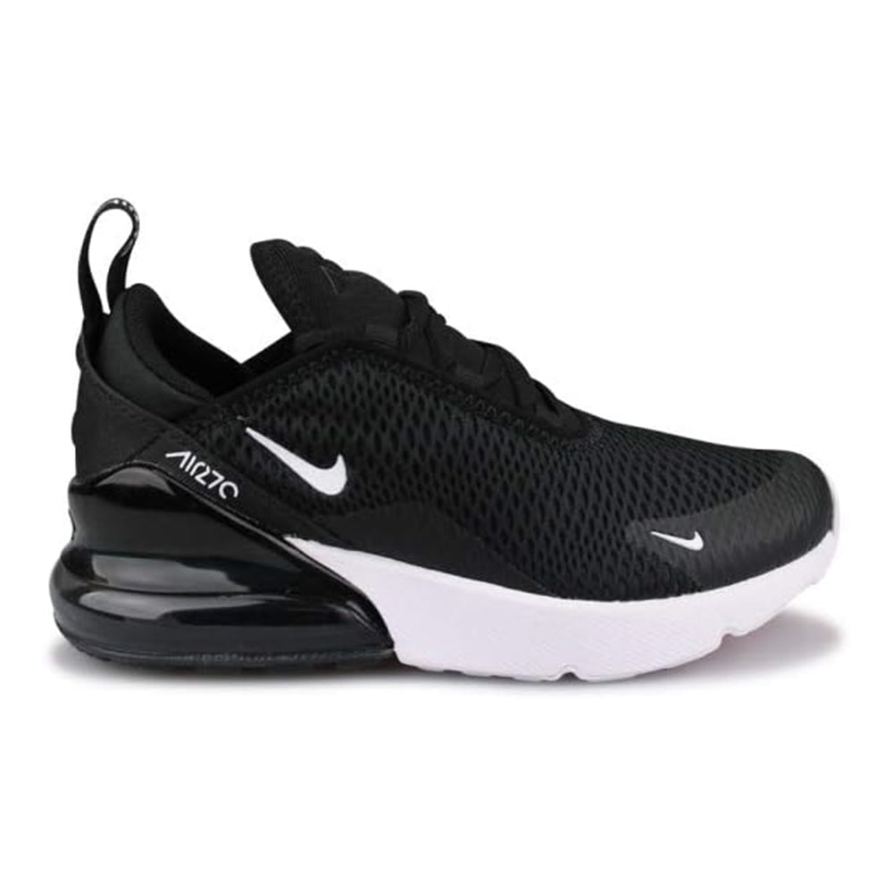Little Kid's Nike Air Max 270 Black/White-Anthracite (AO2372 001)