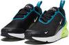 Little Kid's Nike Air Max 270 Black/White-Bright Spruce (AO2372 026)