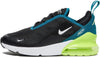 Little Kid's Nike Air Max 270 Black/White-Bright Spruce (AO2372 026)