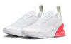 Little Kid's Nike Air Max 270 White/Pink Foam-Summit White (AO2372 113)