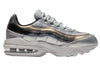 Little Kid's Nike Air Max 95 SE Metallic Platinum/Red Bronze (AO9211 001)