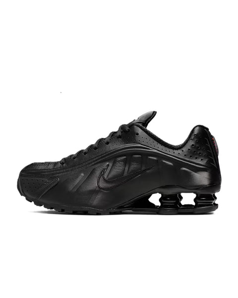 Women's Nike Shox R4 Black/Black-Black-Max Orange (AR3565 004)